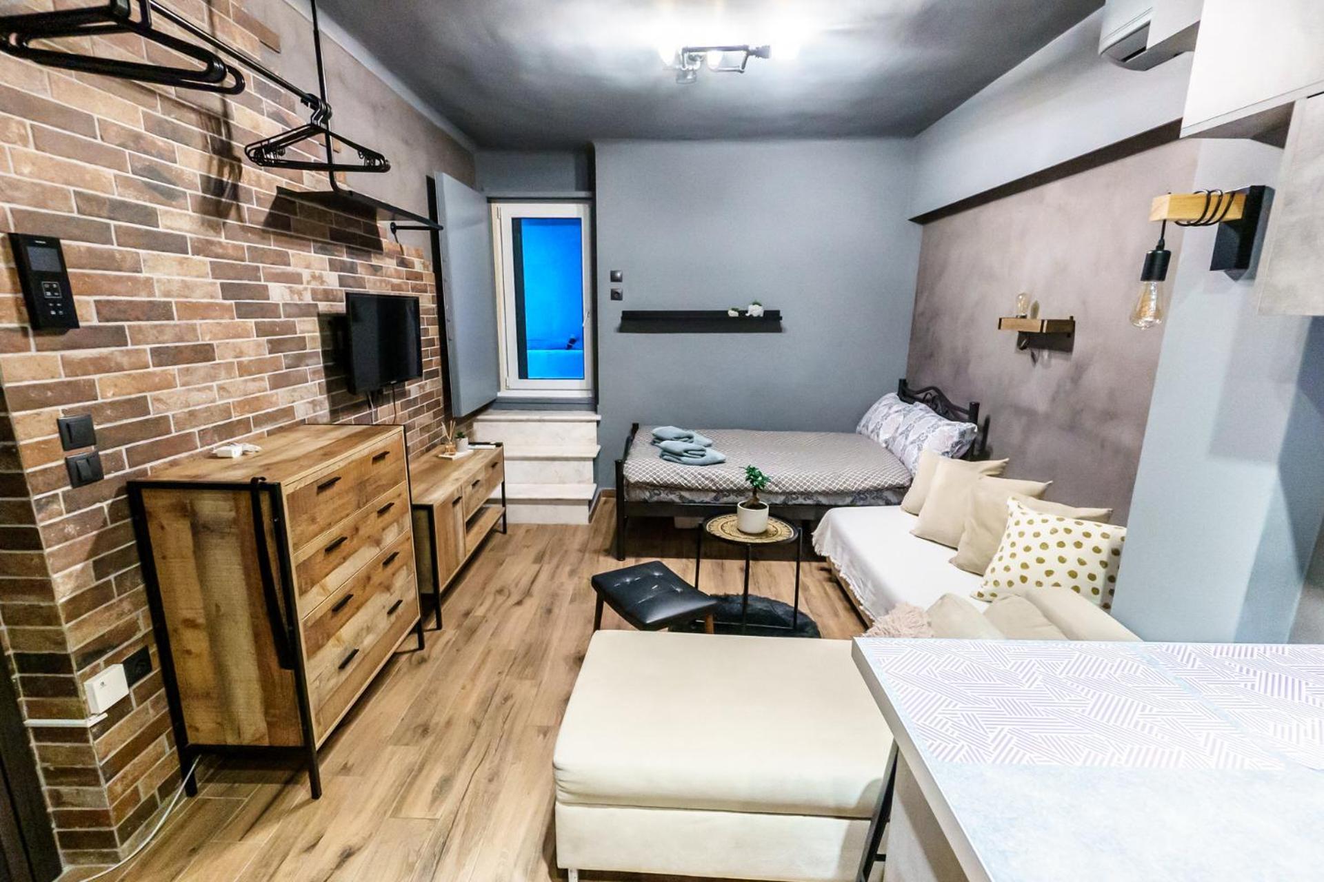Happiness Studio With Terrace. Салоники Экстерьер фото