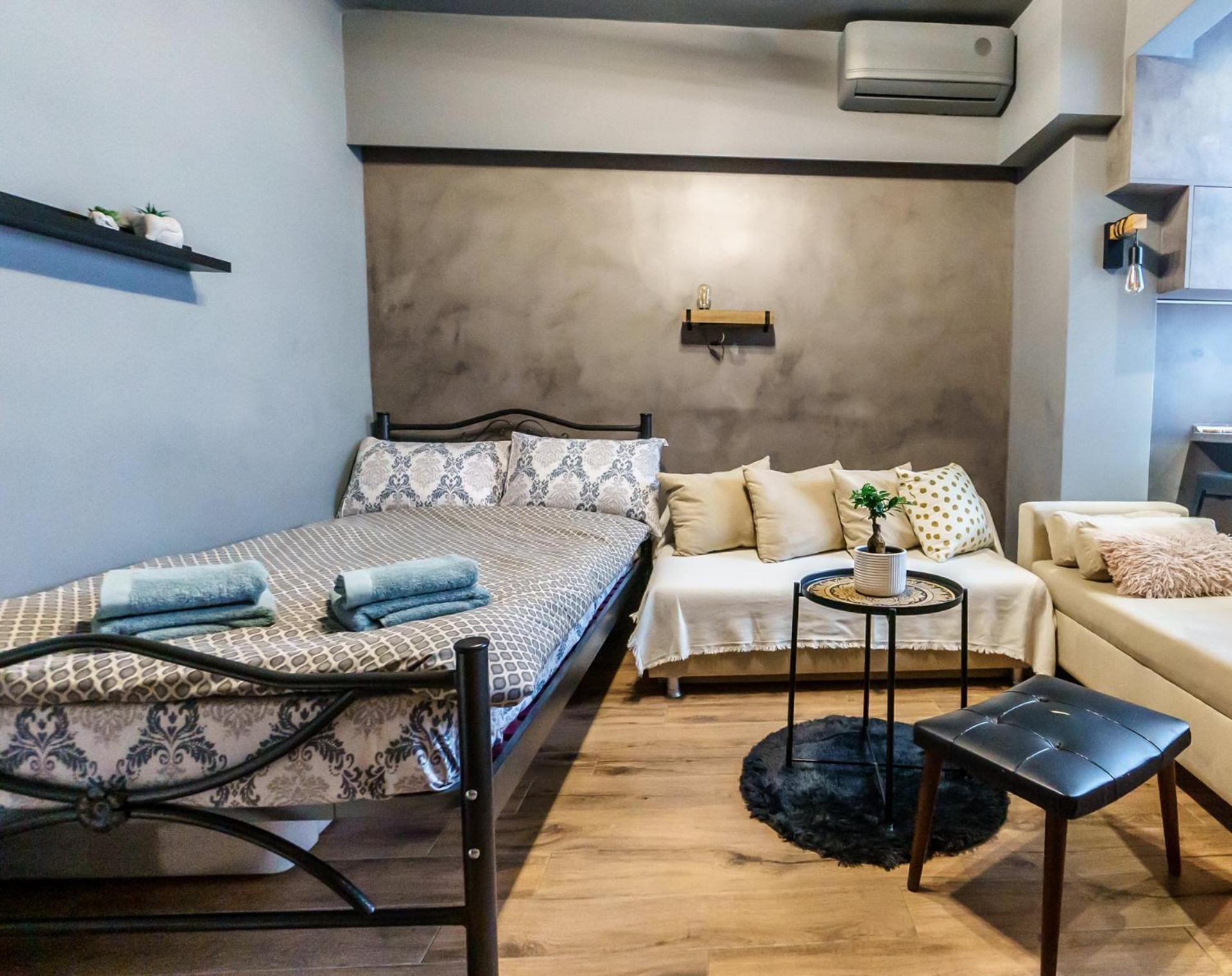 Happiness Studio With Terrace. Салоники Экстерьер фото
